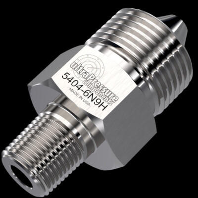 5404-6N9H3/8&Quot; Male Npt X 9/16&Quot; Hp Male&Lt;Br&Gt;