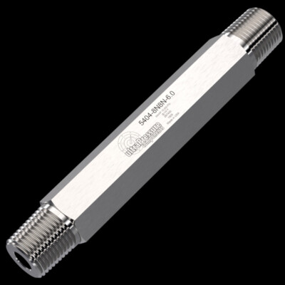 5404-8N8N-6.01/2&Quot; X 6&Quot;  Male Npt Hex Nipple&Lt;Br&Gt;