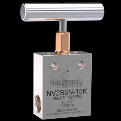 NV2S6N-15K3/8" NPT Female Needle Valve<br>