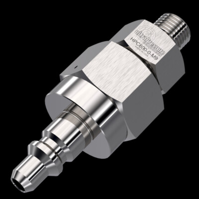 HPC600-2-M12Nipple with Check x 3/4" Type M Male<br>