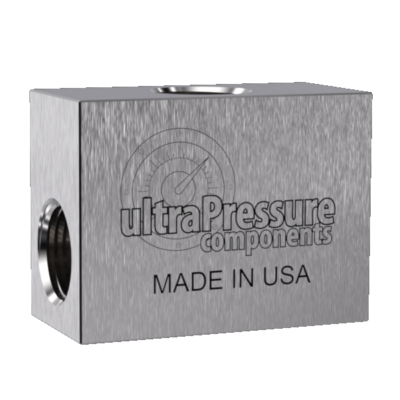High Pressure 1/2'' NPT Female Flat Elbow 90 Degree