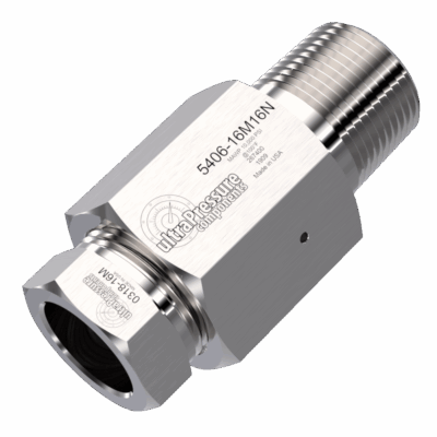 Ultra pressure fittings 9 1 Mp Female X 1 Npt Male Adapter