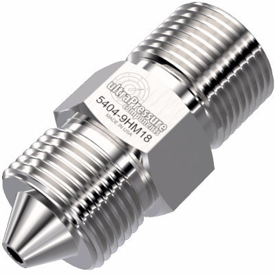 9/16 Hp Male X 1-1/8 Type M Male Fitting