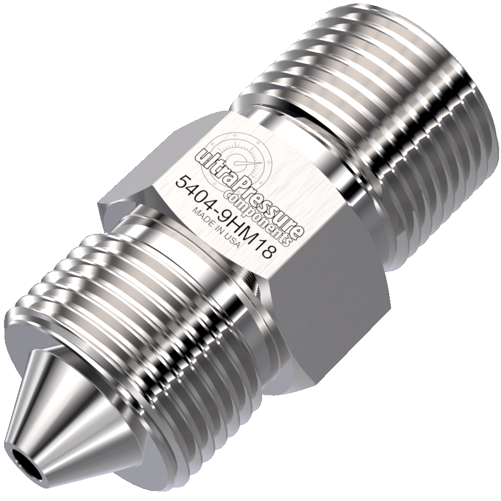 9/16 Hp Male X 1-1/8 Type M Male Fitting