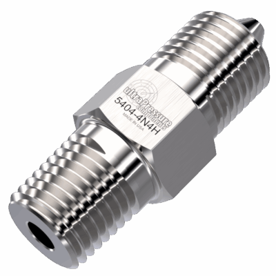 Ultra pressure fittings 14 1/4 Npt Male X 1/4 Hp Male Adapter