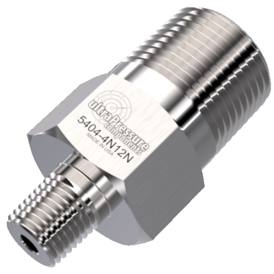 5404-4N12N - 1/4'' Npt Male X 3/4'' Npt Male - High Pressure Fitting