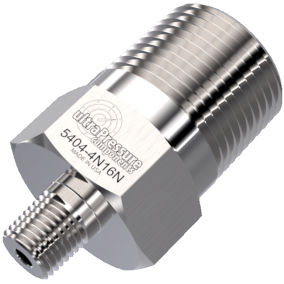 5404-4N16N - 1/4'' Npt Male X 1'' Npt Male - High Pressure Fitting