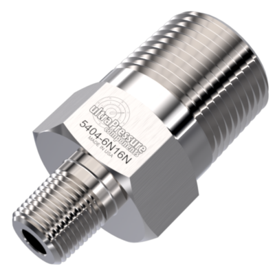 5404-6N16N - 3/8'' Npt Male X 1'' Npt Male - High Pressure Fitting