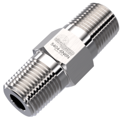 5404-6N6N - 3/8'' Npt Male X 3/8'' Npt Male - High Pressure Fitting