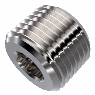1/2 Npt Hollow Hex Plug - 15,000 Psi