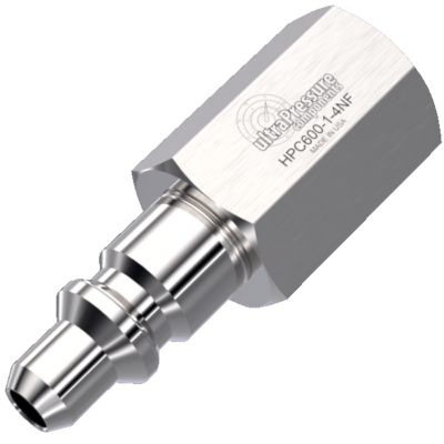 HPC600 Nipple without Check Valve Quick Disconnect x 1/4'' NPT Female