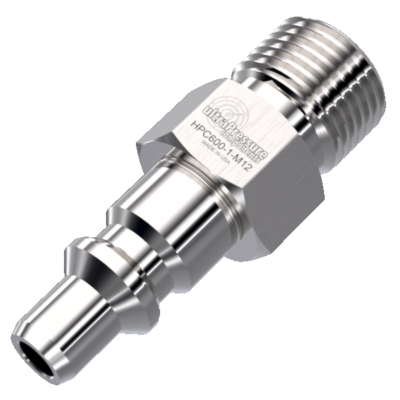HPC600 Nipple without Check Valve Quick Disconnect x 3/4'' Type M Male